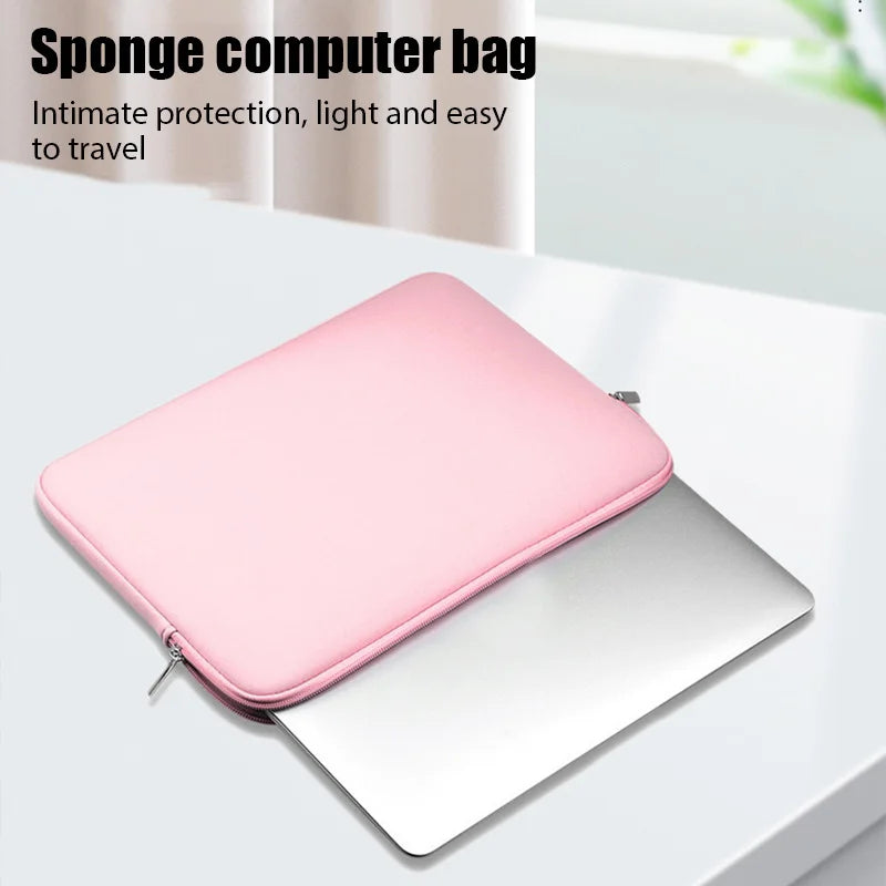 11-15.6Inch Portable Laptop Bag Soft Bag Office Travel Business Computer Bag For Xiaomi Lenovo Hp Dell Computer Case Macbook Air