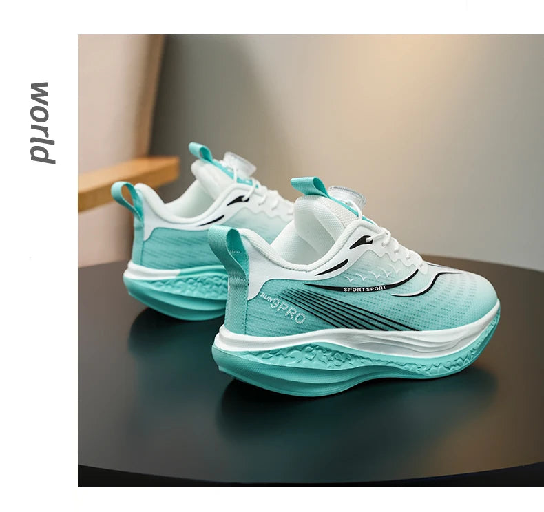 Kids Running Shoes for Boys Fashion Casual Walking Sneakers Children Breathable Lightweight Comfort Sport Shoes Size 31-40