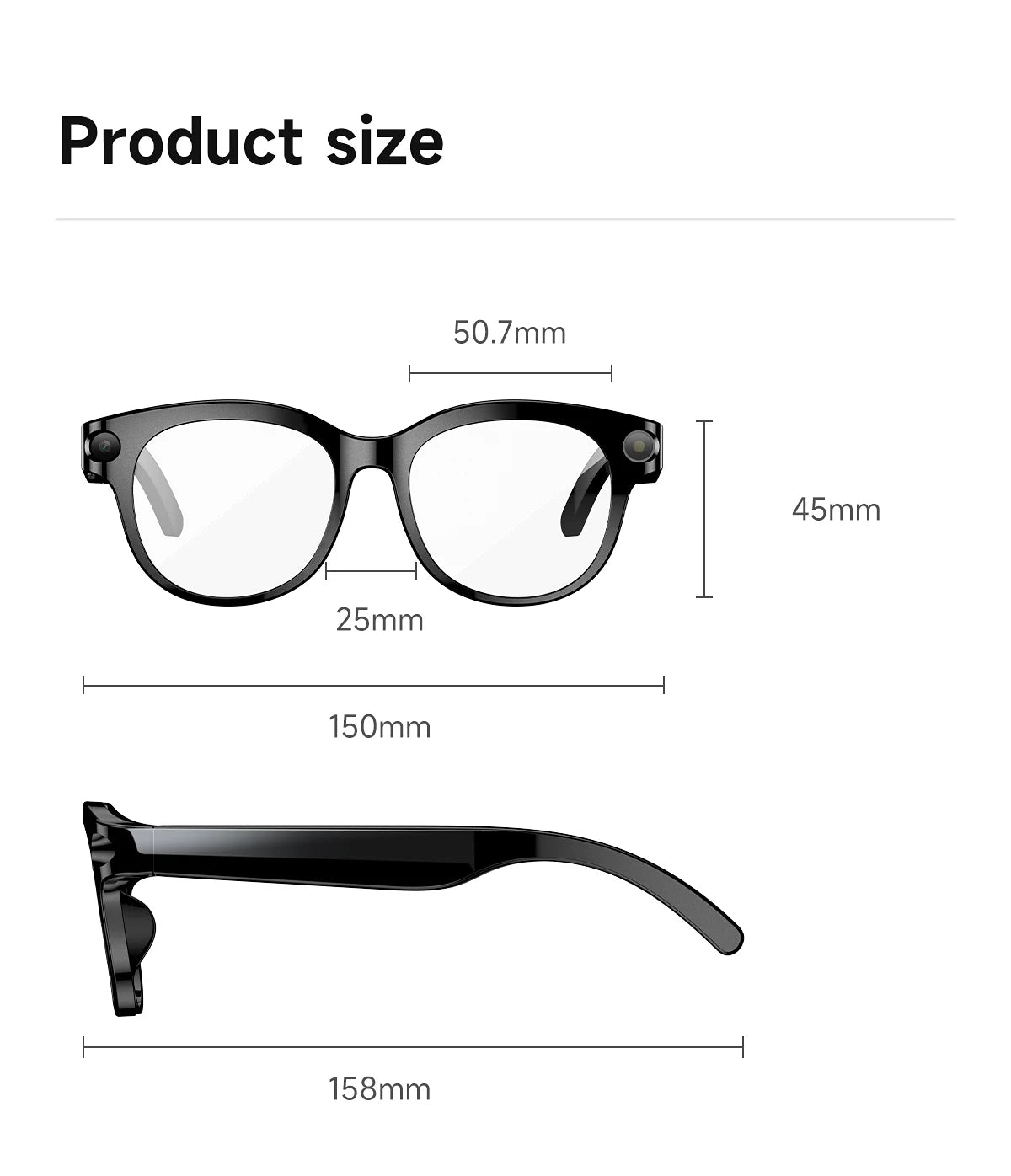 2026 AI Smart Glasses AI Translation Sunglasses Bluetooth Calling Music Player Camera Control Vedio Recording Glasses Men Women