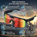 AI Smart Glasses With Camera 4K HD Video & Photo Capture, Real-Time Translation, 8MP Pixel Anti-shake Outdoor Sports Goggles Men