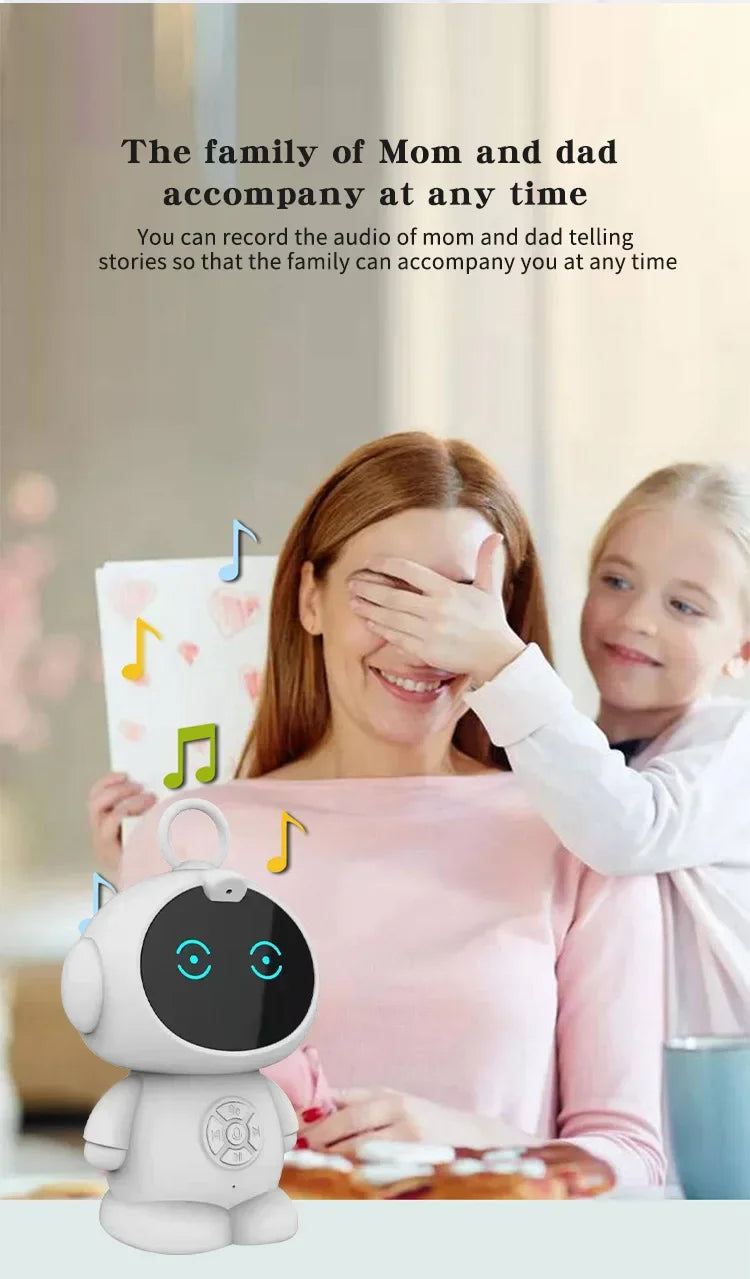 New Smart AI Robot WiFi Early Education Toys for Children Speech Recognition & Voice Interactive Educational Learning Machine