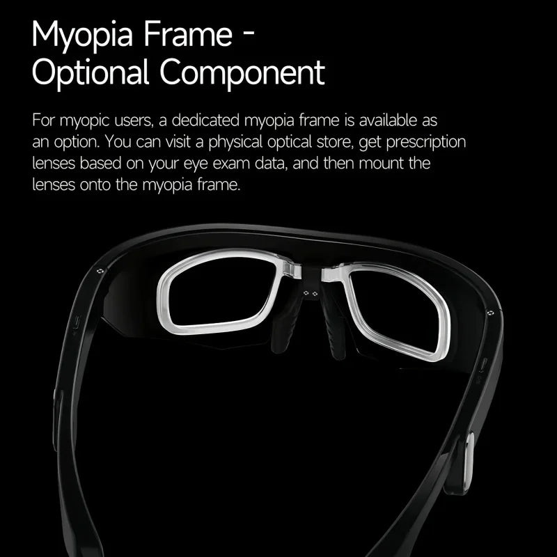 2026 AI Skiing Smart Glasses 800W HD Anti-shake Camera Goggles 3D Surround Sound AI Chat Call UV400 Sport Sunglasses Men Outdoor