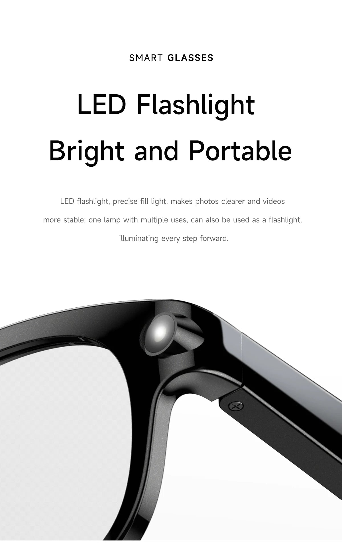 2026 AI Smart Glasses AI Translation Sunglasses Bluetooth Calling Music Player Camera Control Vedio Recording Glasses Men Women