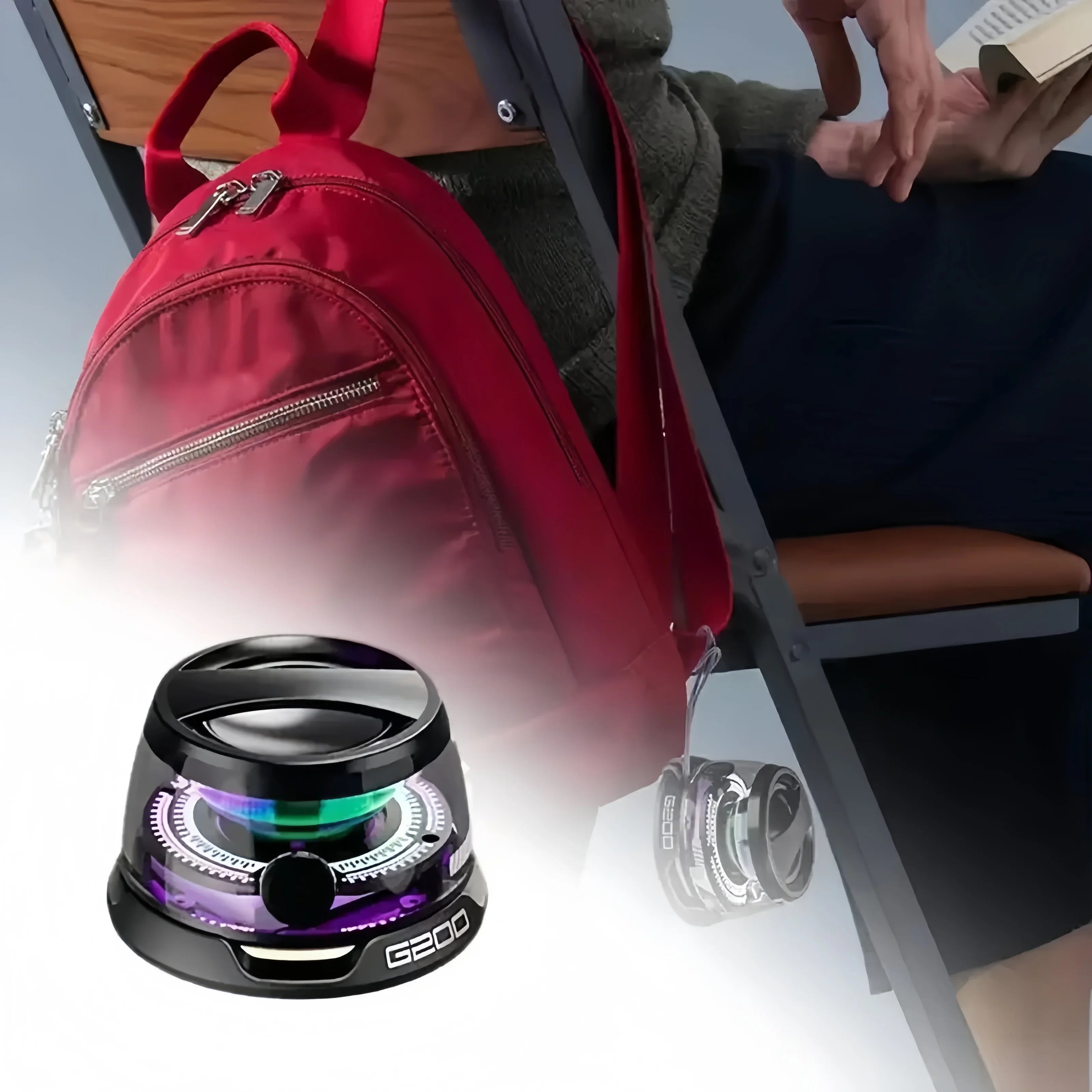 Bluetooth 5.3 Speaker Magnetic Speaker Portable Mini Speaker Multifunctional RGB Loudspeaker Subwoofer for PC Macbook XIAOMI