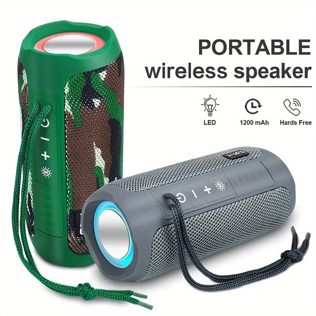 T&G227 Wireless Bluetooth Speakers Portable BT Speaker With Stereo Sound & IPX6 Waterproof Showerproof For Party Beach Camping