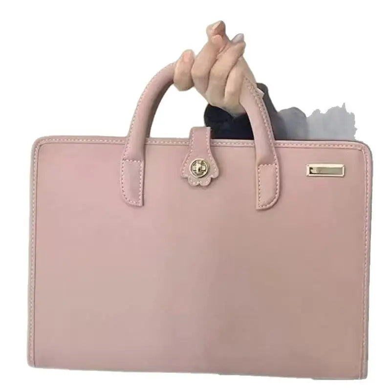 Computer bag and computer protective case, laptop handbag, pink girlish style