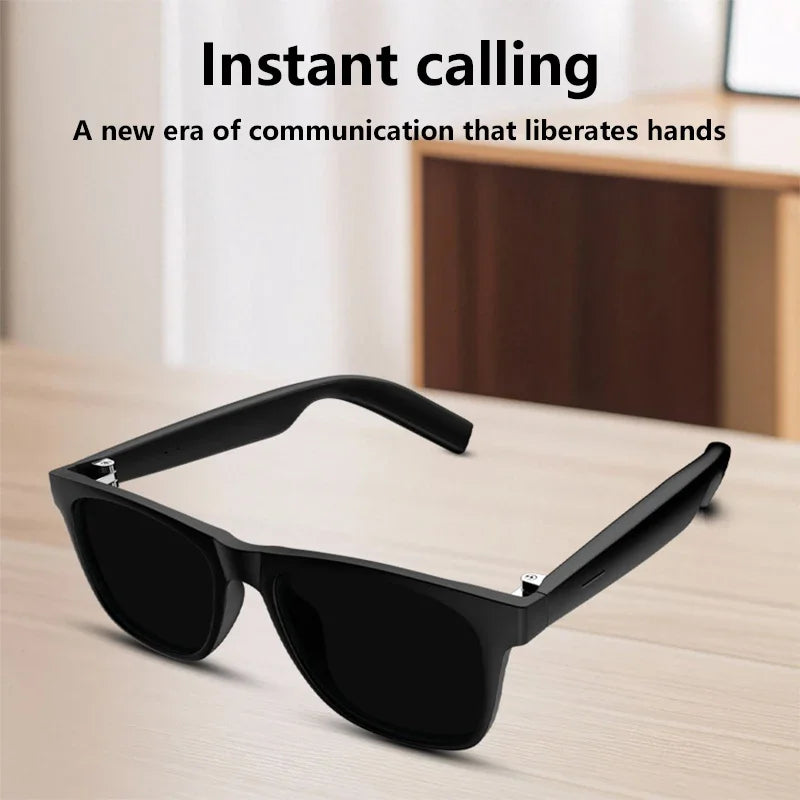 AI smart glasses voice assistant music expert cycling sunglasses wireless Bluetooth calling glasses