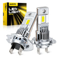 AUXITO 2Pcs Turbo H7 Canbus LED High Power Healight Bulb 70W H7 LED Error Free Super Bright 30000LM Automobile Driving Lamp 12V