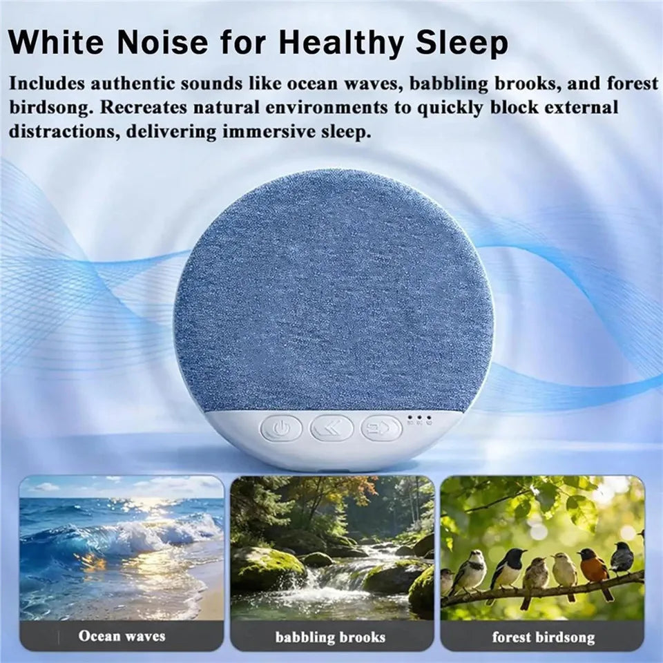 Bluetooth 5.4 Under Pillow Bluetooth Speaker Sleep Aid Hifi Stereo Sound White Noise Machine Portable Wireless Sleeping Speaker