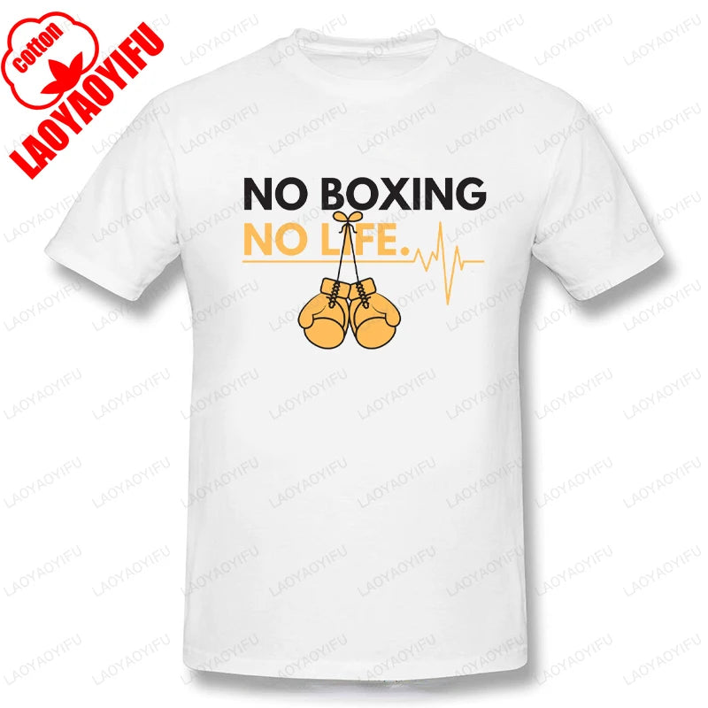 No Boxing No Life Printed T-shirt