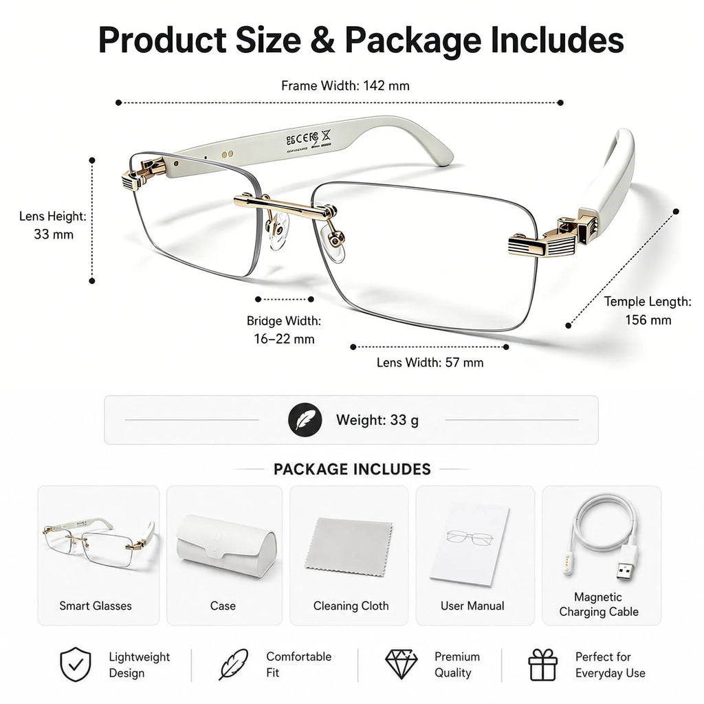 AI Smart Bluetooth Glasses Sunglasses Smartglasses Open Ear Audio Dual Mic ENC Photochromic UV400 Blue Light for Driving Use