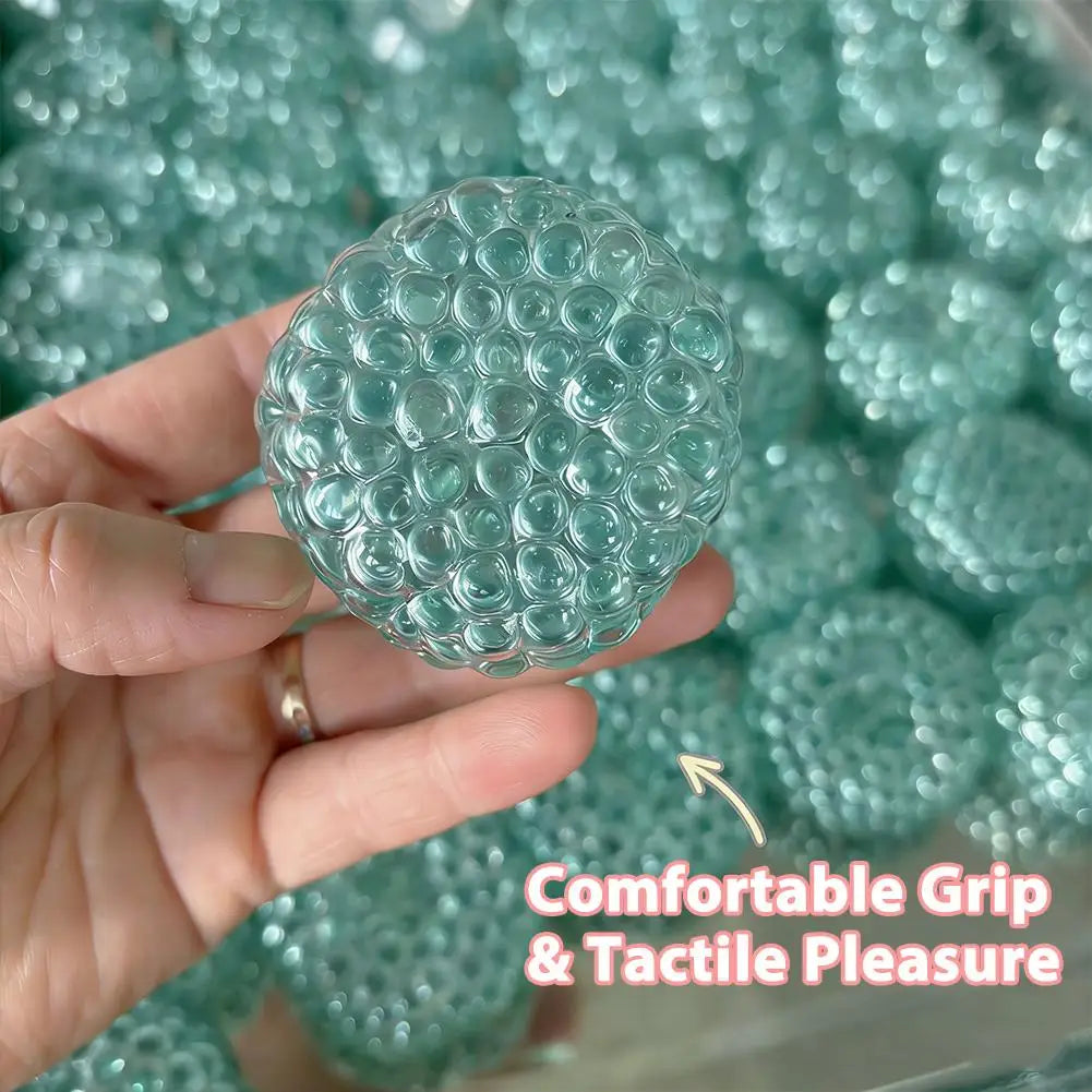 Squishy Balls Ice Beads Squeeze Toy Super Soft Fidget Sensory Toys for Kids Adults Anxiety Stress Relief Slow Rebound Gift
