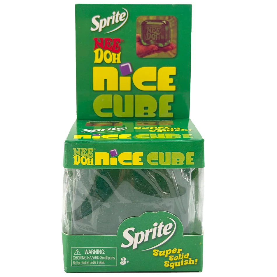 Squishy Trending Nee Doh Cube Squish Toy, Soft Sprite Squeeze Stress Relief Fidget Toy, Sensory NeeDoh for Kids & Adults