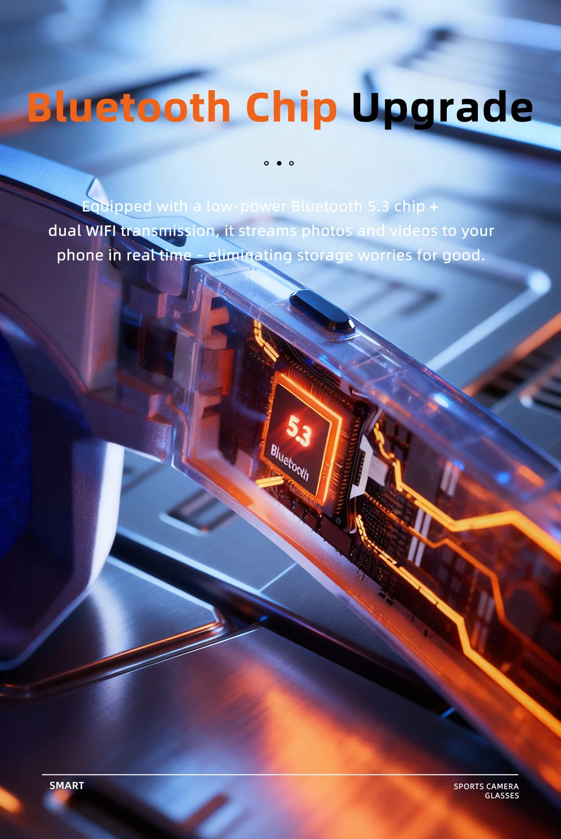 2026 New AI smart shooting&recording glasses with 800W camera, HD anti-shake bicycle riding shooting artifact, windproof goggles