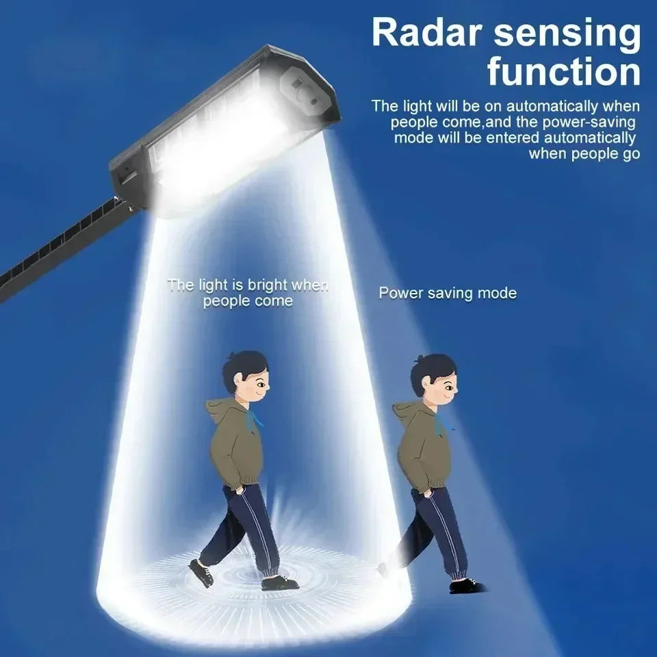Solar Powered Wall Lights, Household Outdoor Waterproof LED Road Lights, Street Lamps, Human Body Sensing Lighting, Courtyard Li