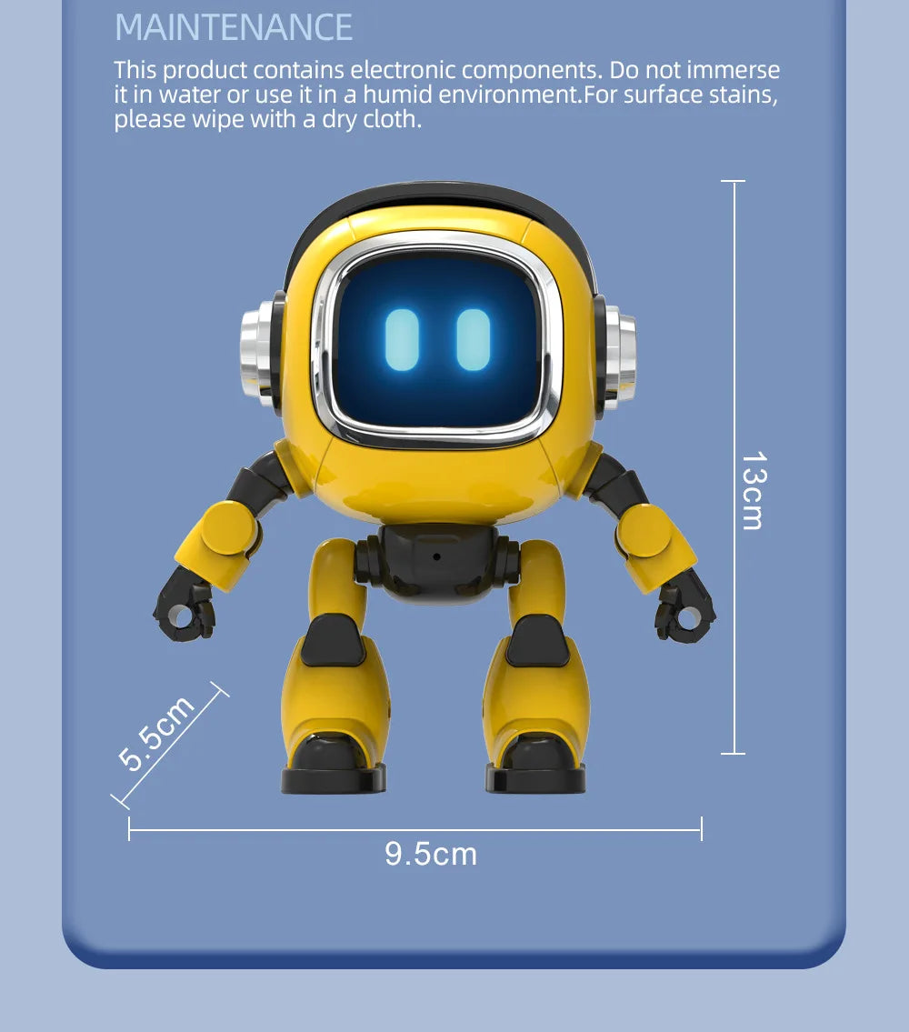 Deepseek Smart Ai Voice Rc Robot Voice Control Life Assistant Interactive Daily Life Helper Toy For Boys Kids Play Companion