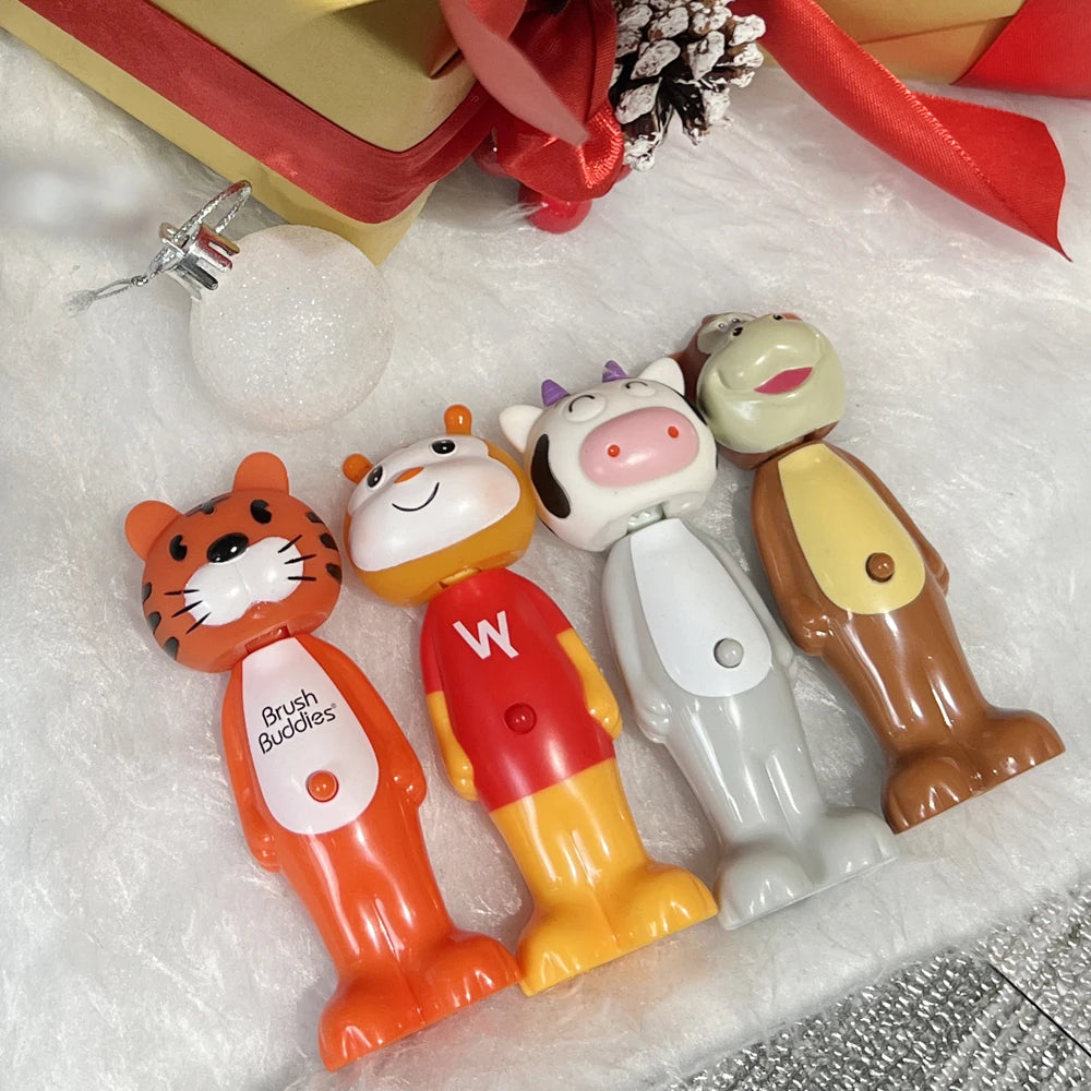 5pcs Cute Cartoon Soft Hair Toothbrush Soft Bristle Teeth Cleaning Brushing Bursh Tooth Brush Kids Training Oral Care