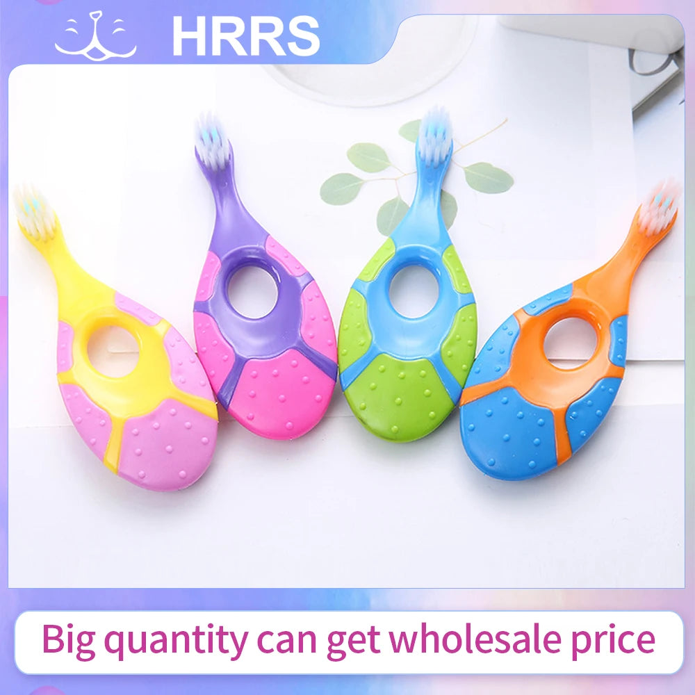2Pcs/Set KidsToothbrush With Soft Bristles BPA-Free Children Toothbrush