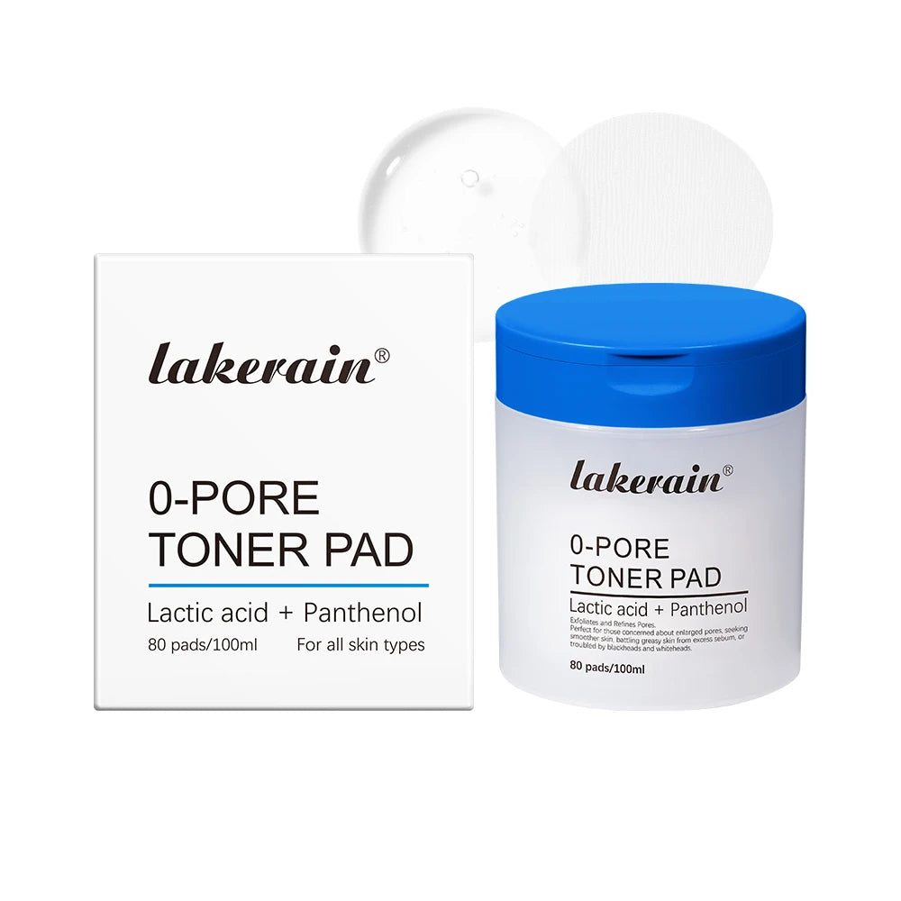 Dual-Textured Facial Toner Pads for Exfoliation and Pore Care