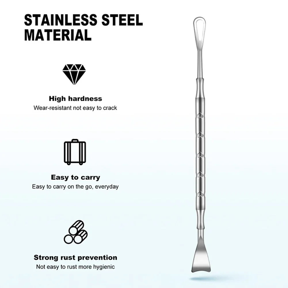 Double Head Stainless Steel Professional Blackhead Remover Blemish Extractor Tool Pimple Comedone Removal For Face