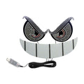 New Car Dynamic Devil's Eye Light LED Rear Windshield Decorative Warning Light With 11 Modes For Auto Modification Accessories