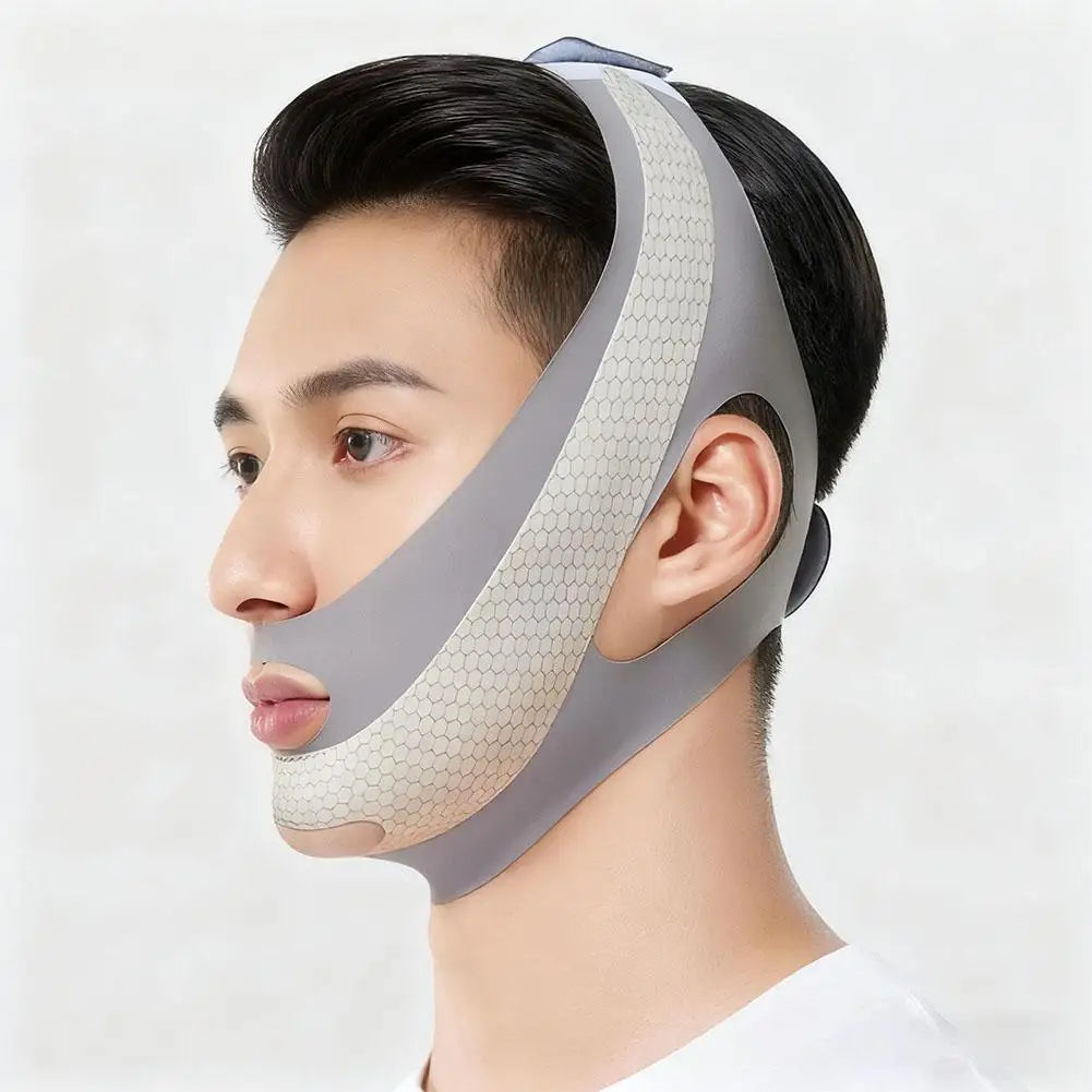 Facial Sculpting Tool For Men Full Face Lifting V-Face Bandage Lifting Improvement Of Nasolabial Folds Double Chin Sleep Mask