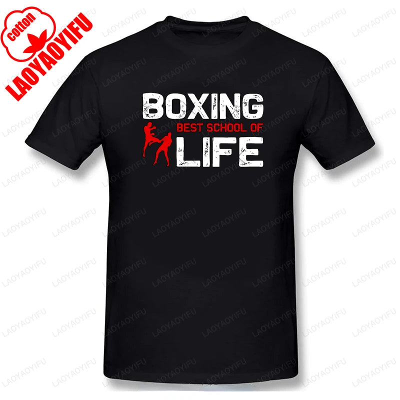 No Boxing No Life Printed T-shirt