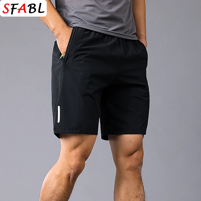 Thin Breathable Beach Short Pants Quick Dry Shorts Men's Football Soccer  Jogging Fitness