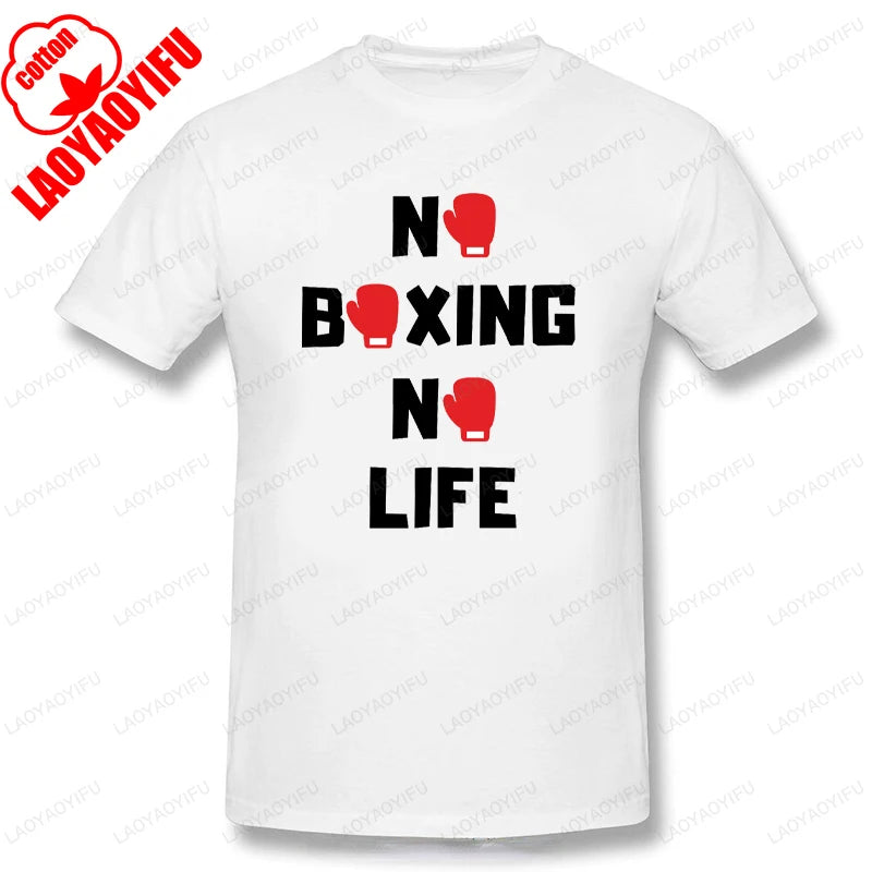 No Boxing No Life Printed T-shirt