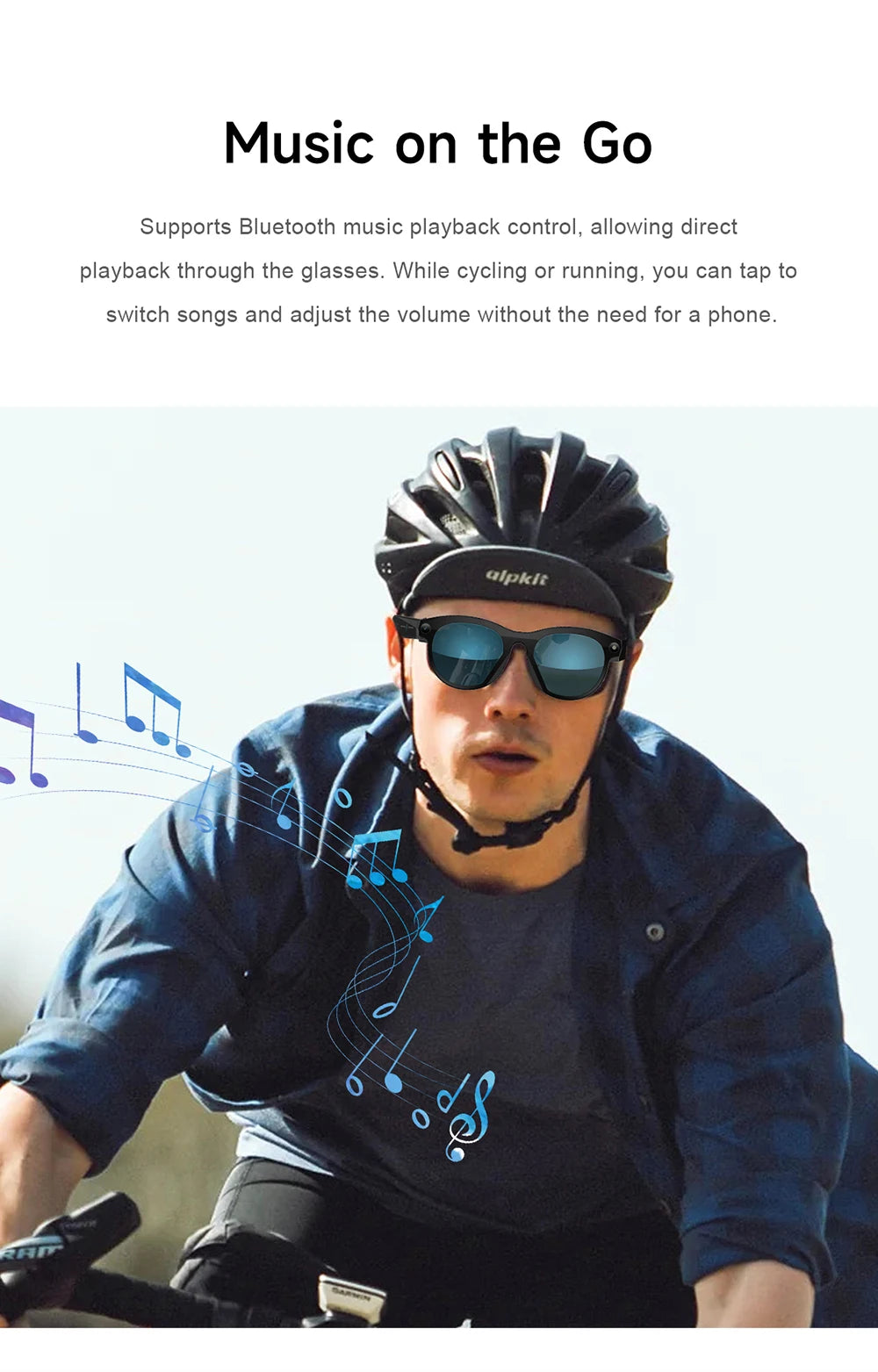 2026 New AI Smart Glasses for Men Women HD Camera 1080P Video AI Voice Assistant Translation Music Playback Bluetooth Calling