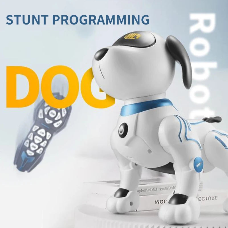 Children's AI Intelligent Pet Dog Intelligent Programming Voice Touch Sensing Mechanical Dog Robot Perfect Children's Gift