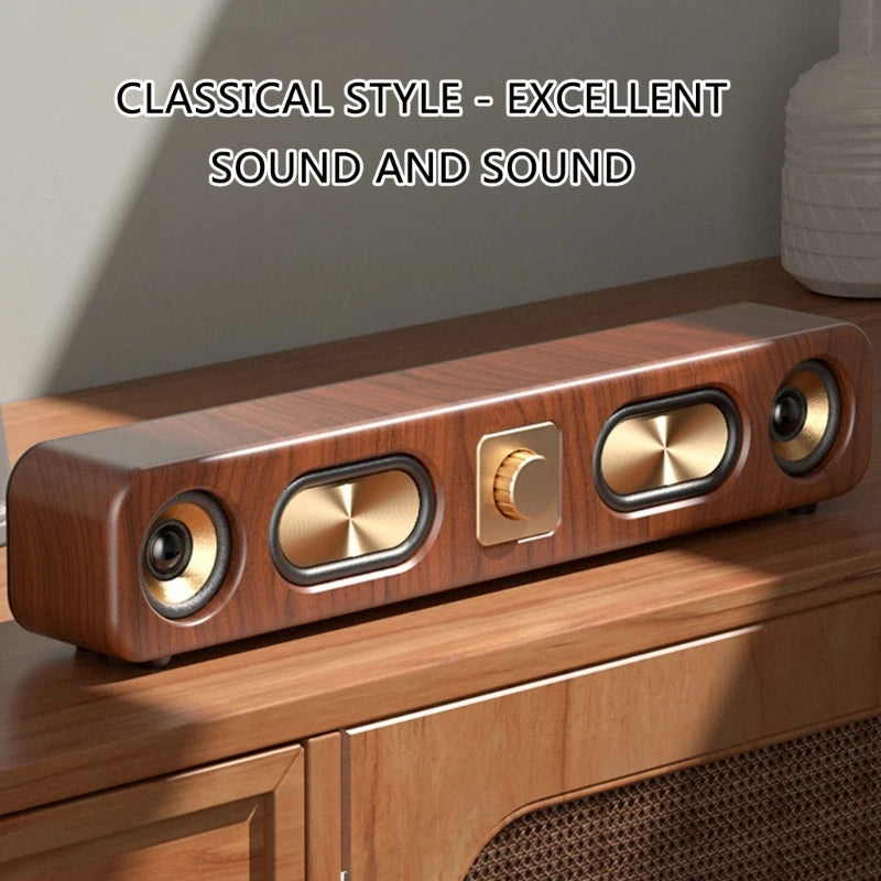 Bluetooth-compatible Speakers Wireless Sound Bar Speakers for Desktop Speakers Corded USB Connection for Monitors