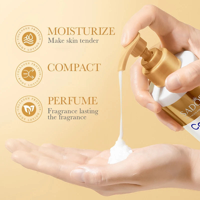 Collagen Body Lotion Hydration - Intense Moisturizer Anti-Aging