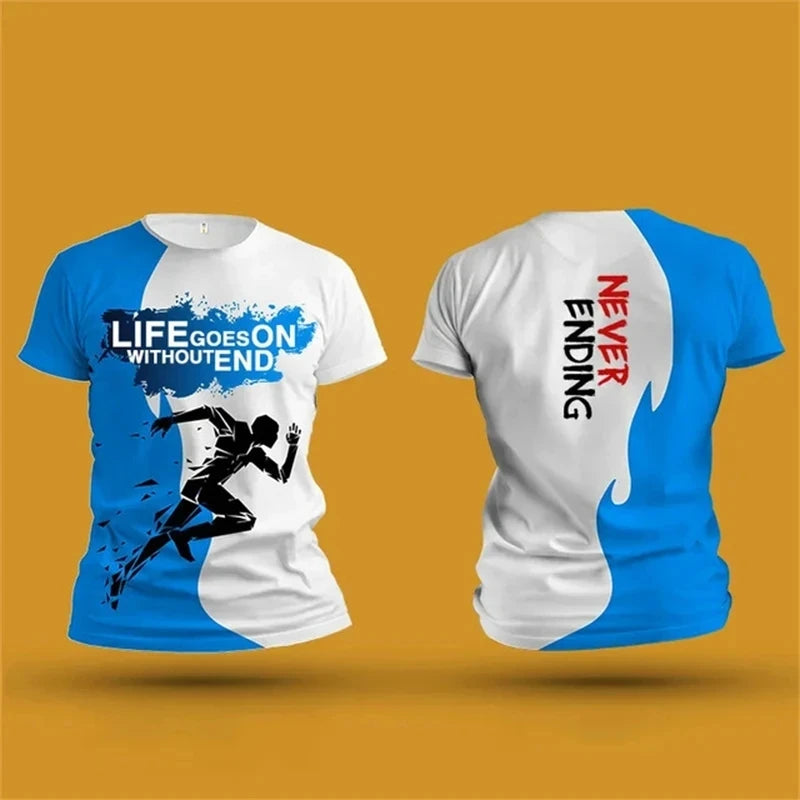 Men's T shirt Outdoor Fitness  Sports T-Shirts