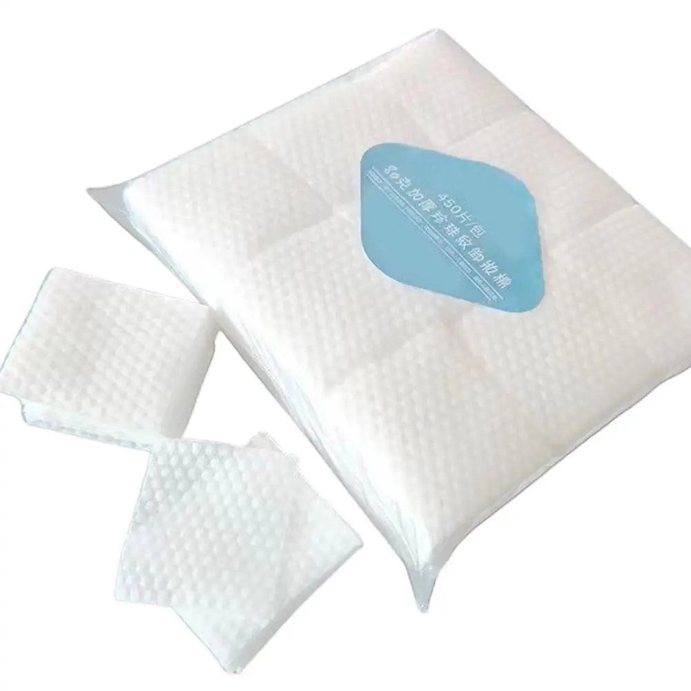Pearl-Textured Makeup Cotton Pads Thick Pure Cotton Rounds for Makeup Removal Facial Toner Bulk Beauty Cotton Makeup Cotton