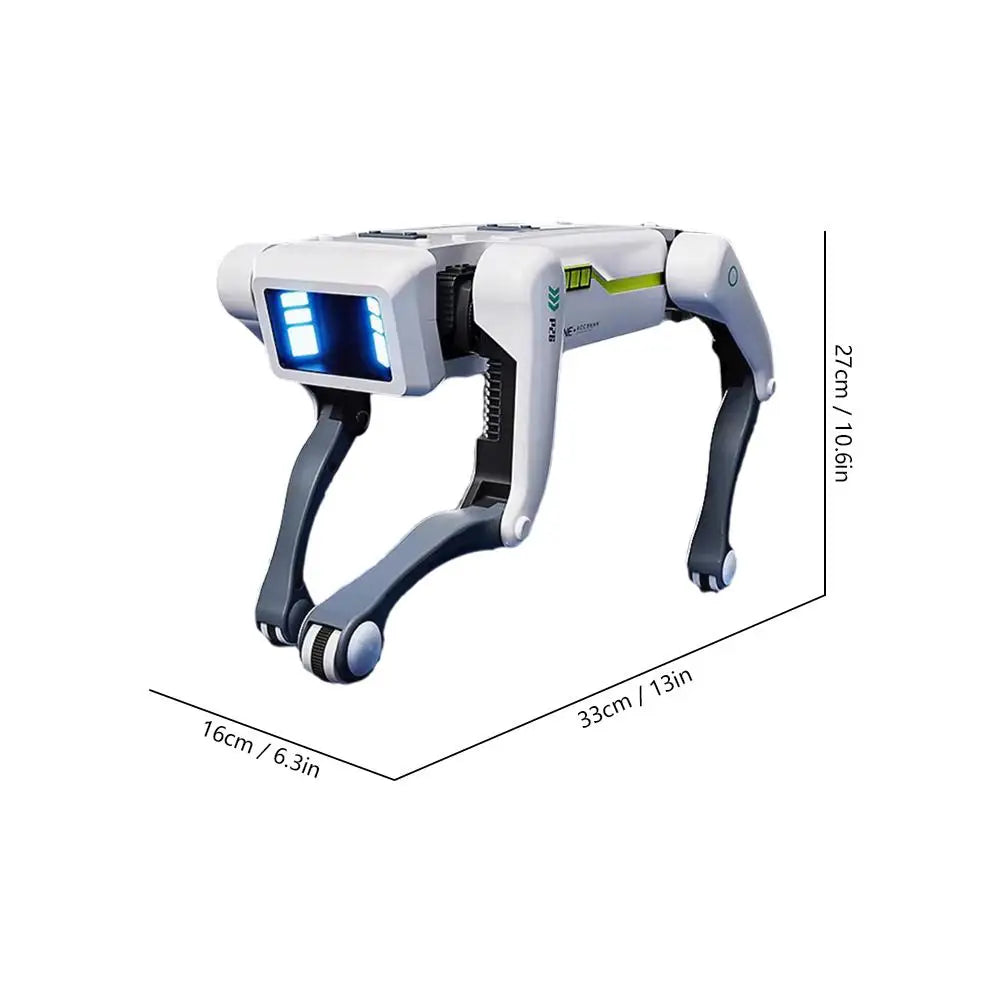 AI Smart Robot Dog Remote Control Robotic Stunt Puppy with Voice Control Interaction Programmable Bionic Dancing Pet Toy