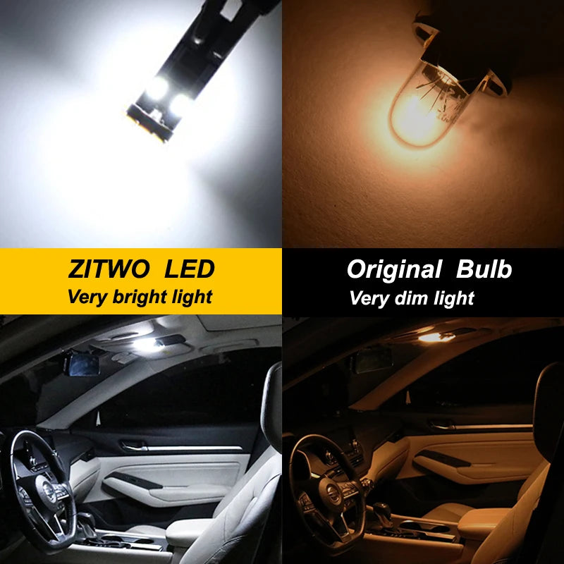 ZITWO Canbus No Error LED Bulb Interior Dome Map Roof Courtesy Light Kit  For Audi A3 S3 RS3 8L 8P 8V 1996-2019 Car Accessories