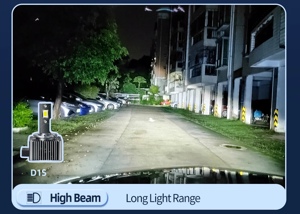 Powerful D1S D3S Led Headlight Bulbs D4S D5S D2S 12V 24V Canbus No Error Led Lights D4R D2R Car Lamp Auto Lights 6000K
