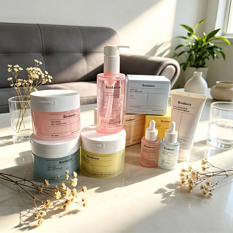 Biodance Gel Toner Pads Ampoule Serum Deeply Moisturize Improve Skin Hydration
