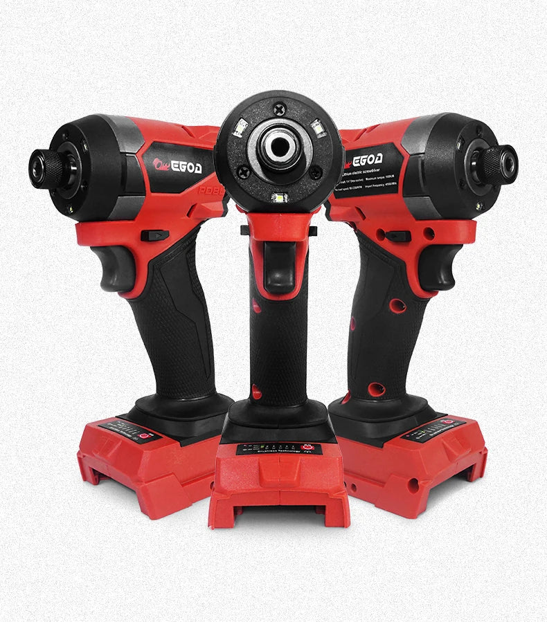 Electric Goddess Impact Driver 160NM Electric Driver For 20V Milwaukee Lithium Battery Brushless screwdrivers Power Tool ﻿
