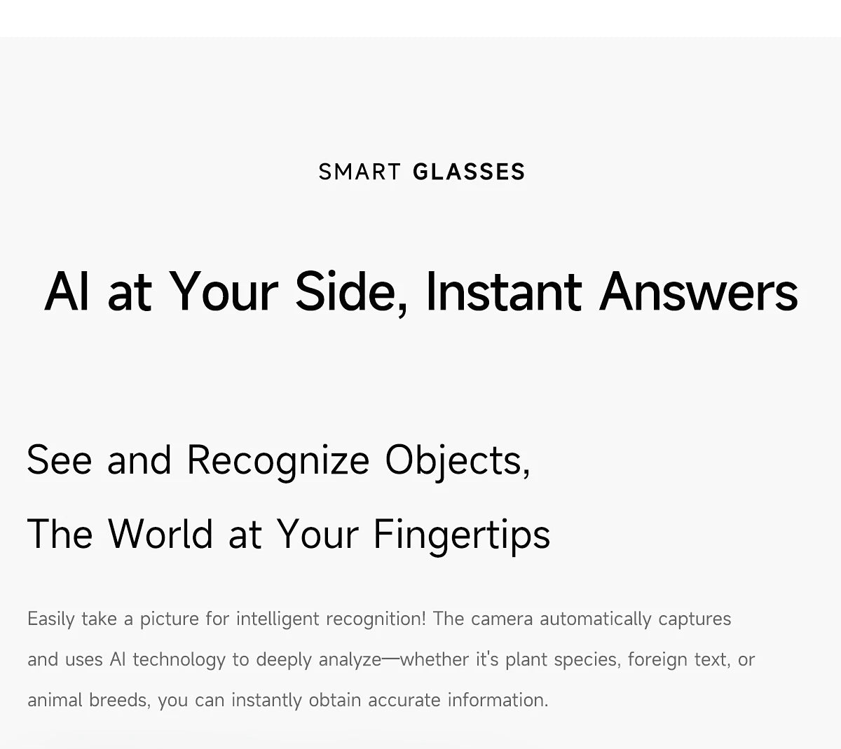 2026 AI Smart Glasses AI Translation Sunglasses Bluetooth Calling Music Player Camera Control Vedio Recording Glasses Men Women
