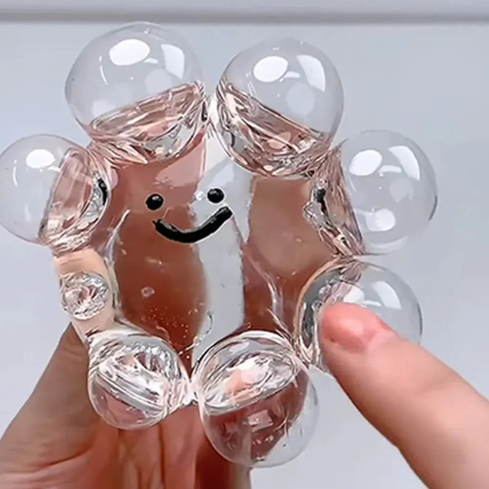 Realistic🔥🔥🔥 Solid Bubble Octopus Pinching Toy Simulation Squeezing Acne Water Ball Squeeze Toy Creative Stress Relief Toy Gifts