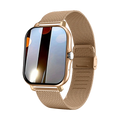 2025 New Square Sport Smartwatch for Android/IOS Heart Rate/Sleep Monitor Fitness Tracker BT Call Smart Watch For Men Women Gift