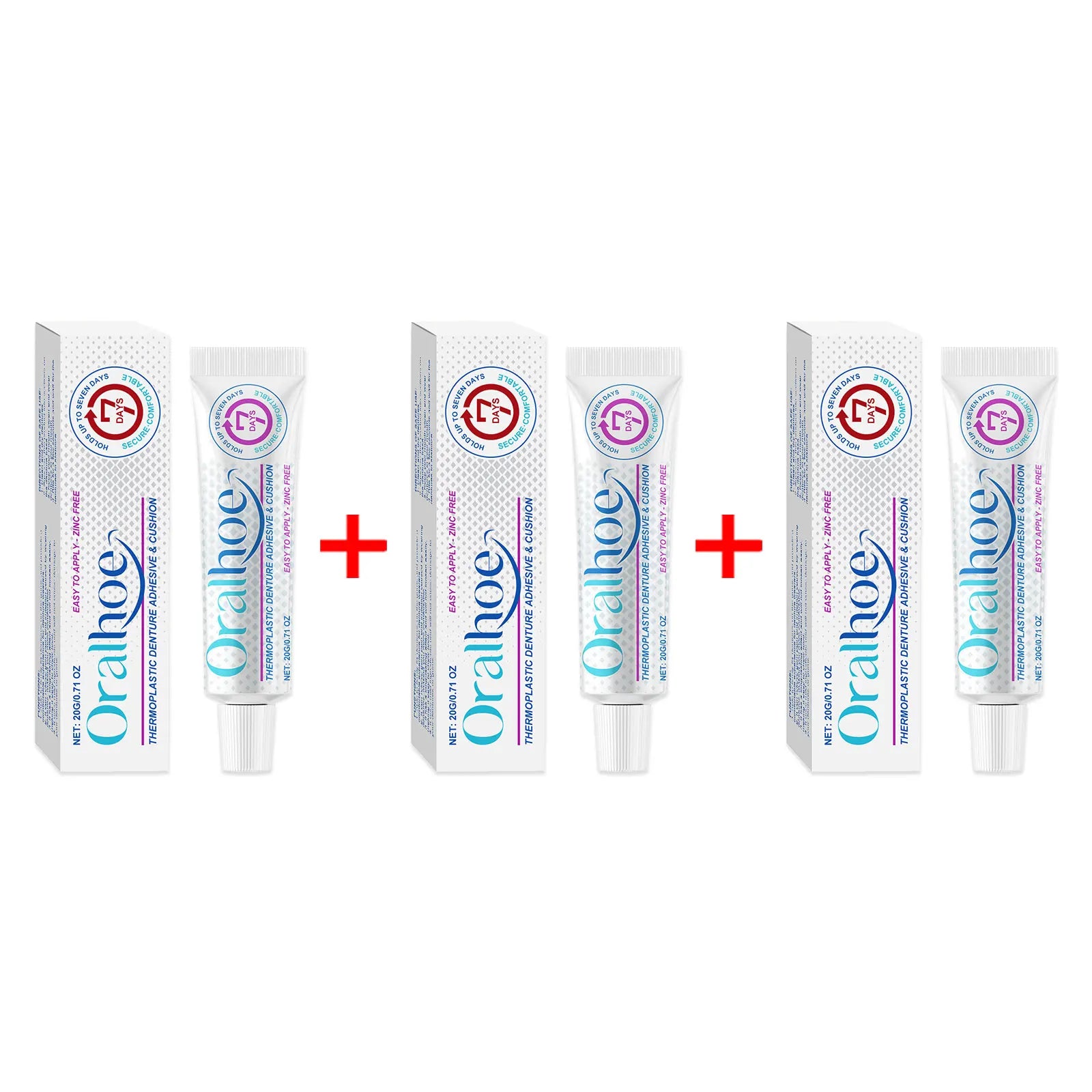 Thermoplastic Denture Adhesive Cushion Reduce Gum Pain Friction False Teeth Bonding Prosthesis Lasting Fixing Oral Care Products