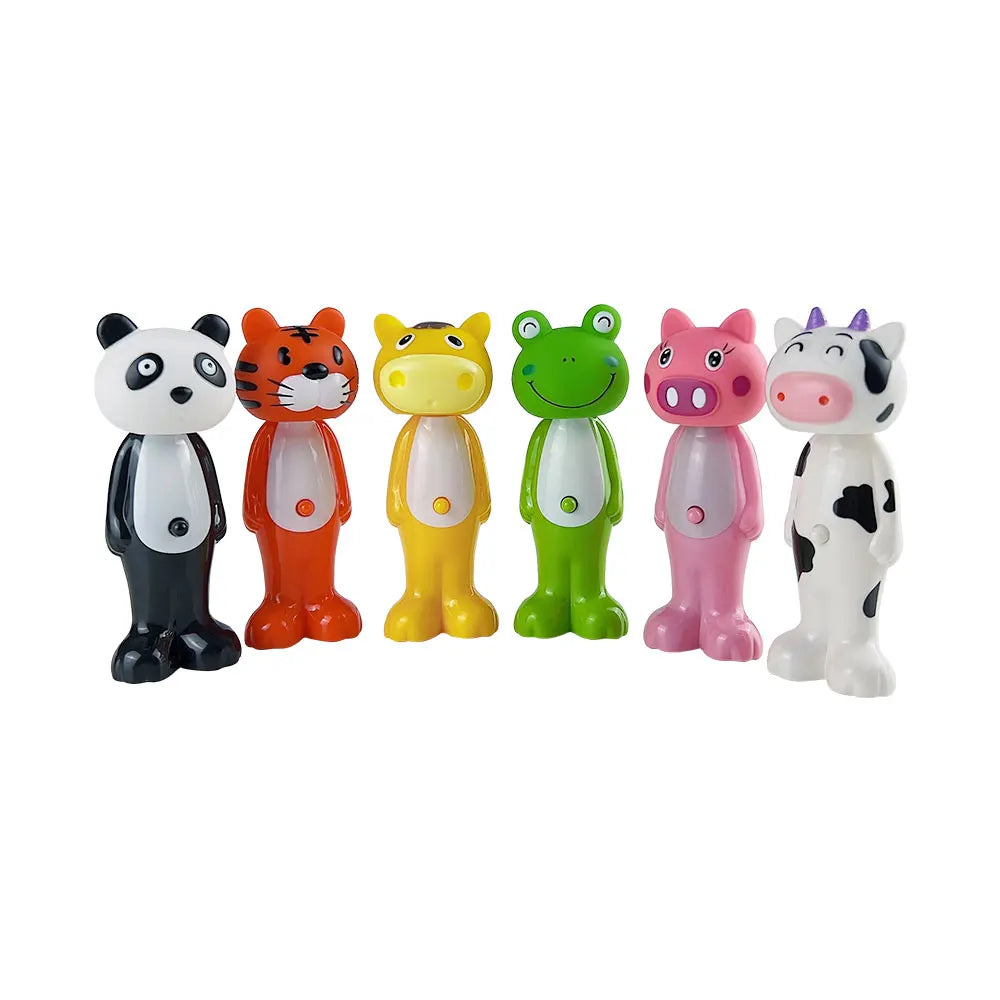 5pcs Cute Cartoon Soft Hair Toothbrush Soft Bristle Teeth Cleaning Brushing Bursh Tooth Brush Kids Training Oral Care