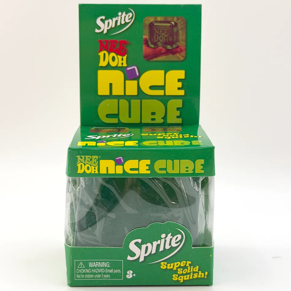 Squishy Trending Nee Doh Cube Squish Toy, Soft Sprite Squeeze Stress Relief Fidget Toy, Sensory NeeDoh for Kids & Adults