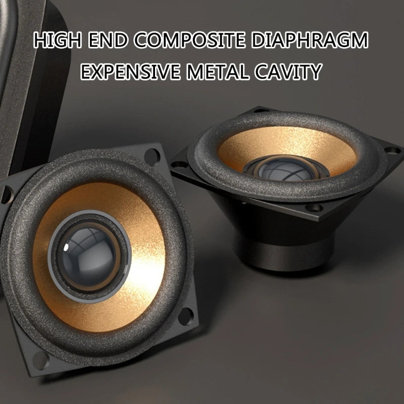 Bluetooth-compatible Speakers Wireless Sound Bar Speakers for Desktop Speakers Corded USB Connection for Monitors