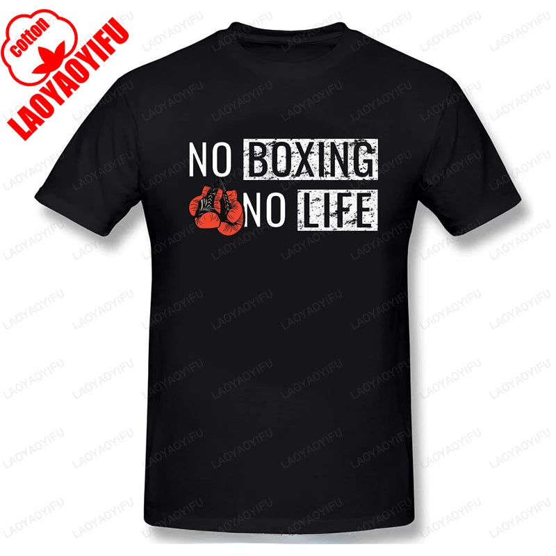 No Boxing No Life Printed T-shirt