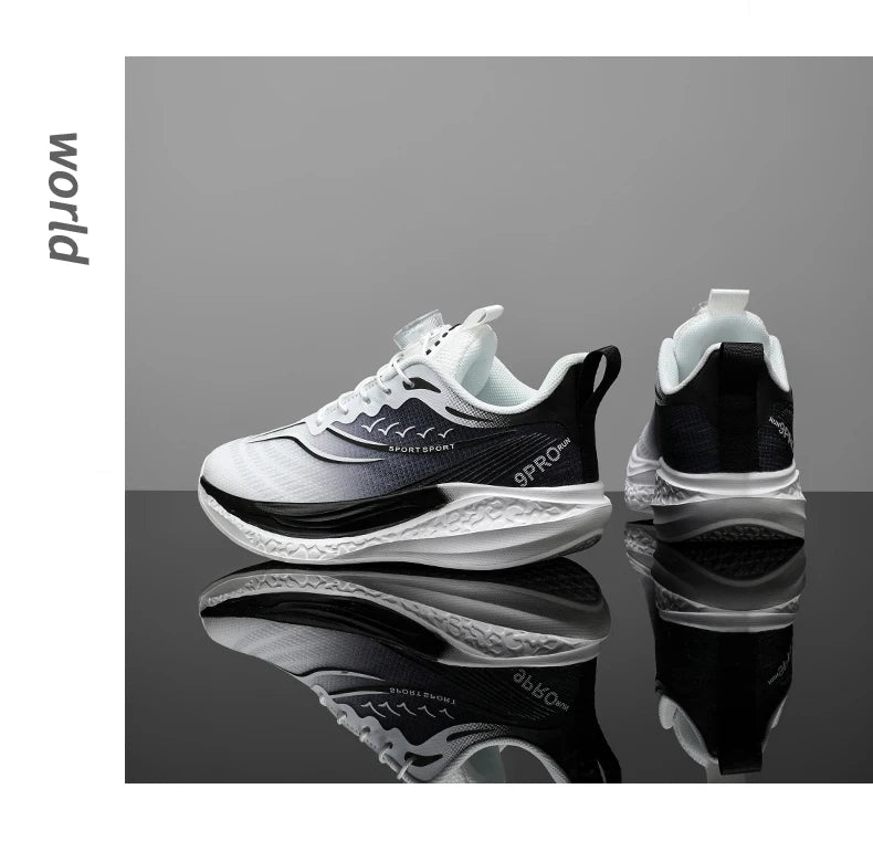 Kids Running Shoes for Boys Fashion Casual Walking Sneakers Children Breathable Lightweight Comfort Sport Shoes Size 31-40