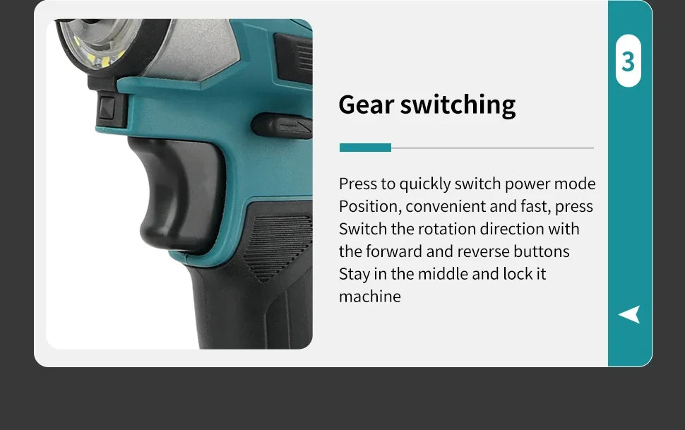 Makita DTD173 High Efficiency Impact Driver 3800 IPM Impact Rate Fast Screw Driving For Large Construction Projects tools